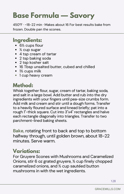 Volume III preview — savory base formula