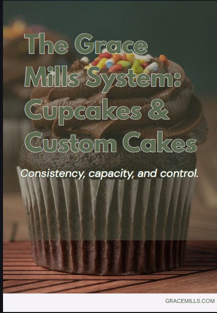 The Grace Mills System: Cupcakes & Custom Cakes — manual cover